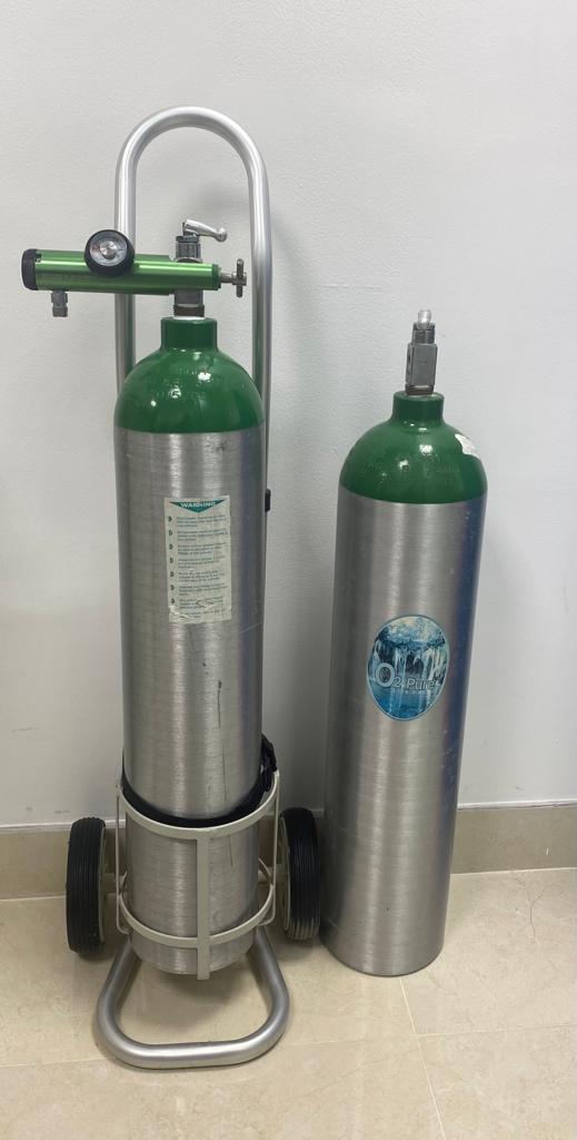 Oxygen Cylinder O2 Pure Life Saver