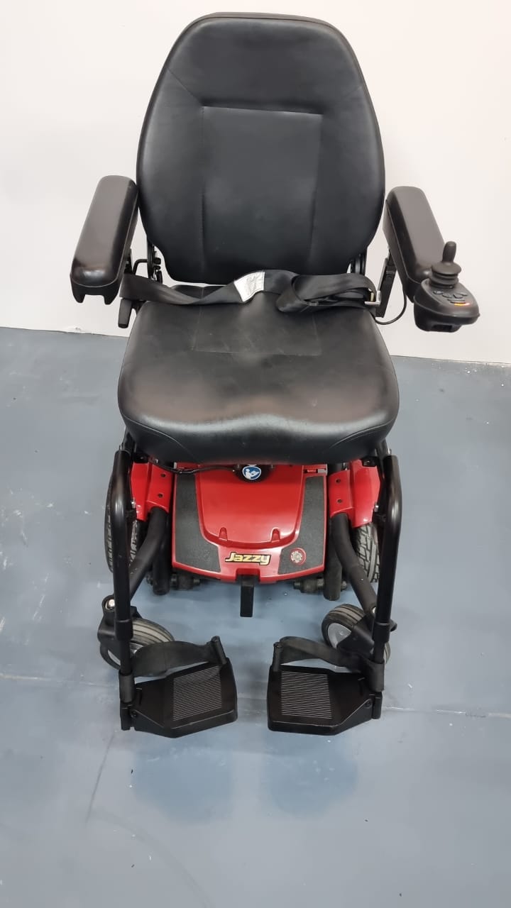 Pride Mobility Jazzy Power Wheelchair with Electric Recline