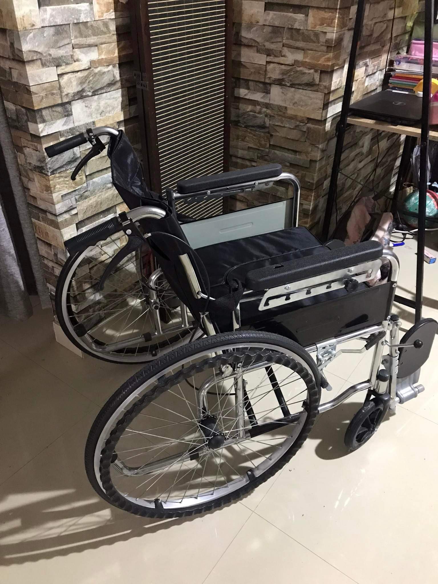 Used Standard Wheelchair and Crutches for Sale