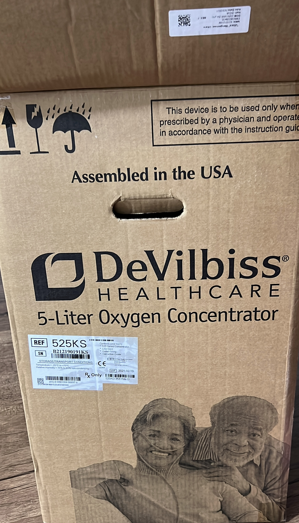 DeVibiss Oxygen concentrator 