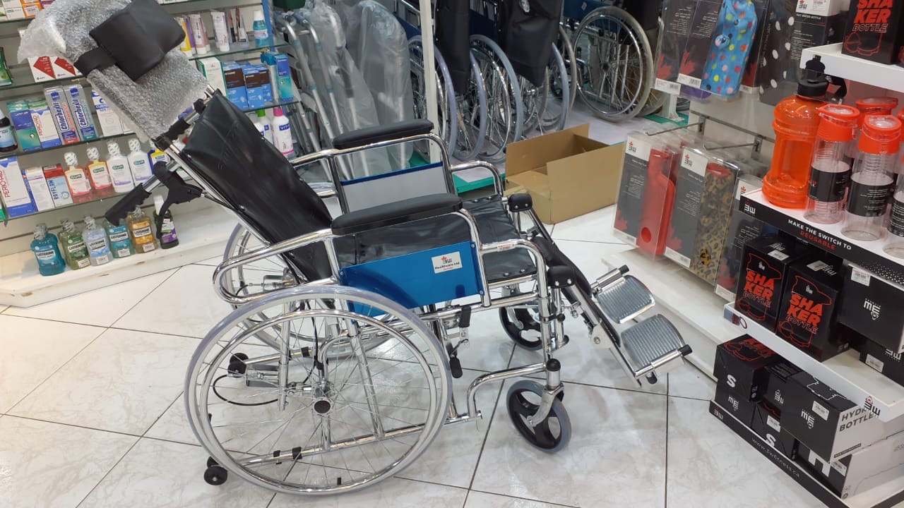 Wheelchair With Leg Extension Used For 4 Months